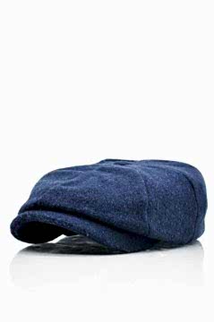 İtalyan Kasket Yün Şapka Peaky Kasket-Lacivert