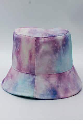 Desenli Bucket Şapka Desenli Kadın Kova Şapka Unisex