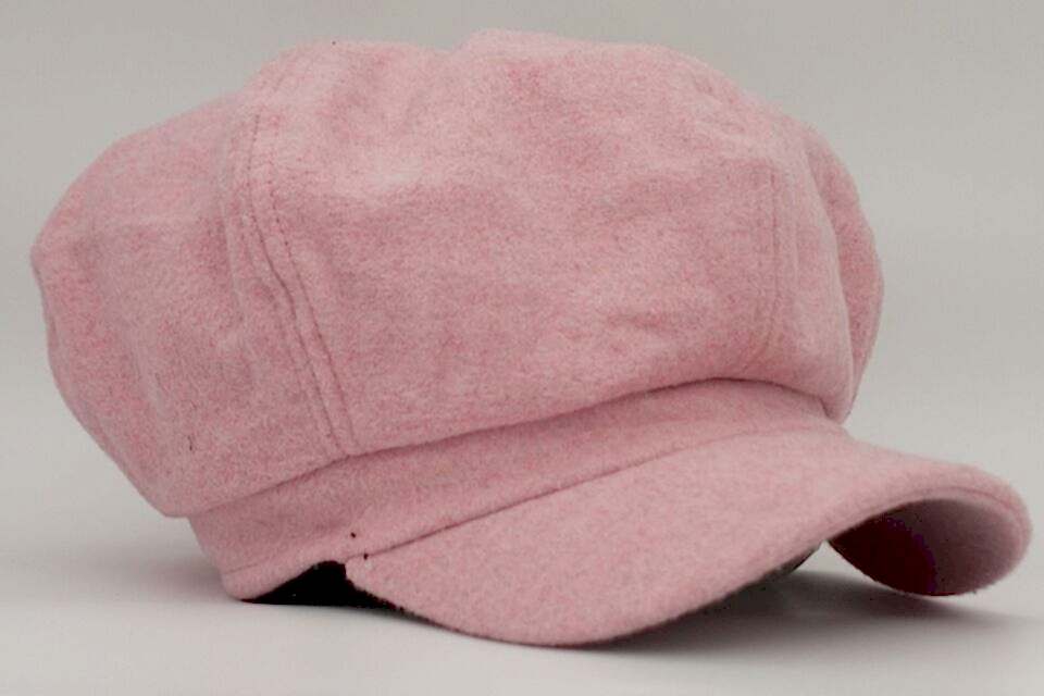 Kadın Yünlü Vintage Kasket Retro Kışlık Şapka