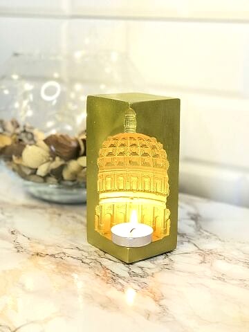 Mimari Mumluk 3 Boyutlu Katedral ve Mihrap Hediyelik Beyaz