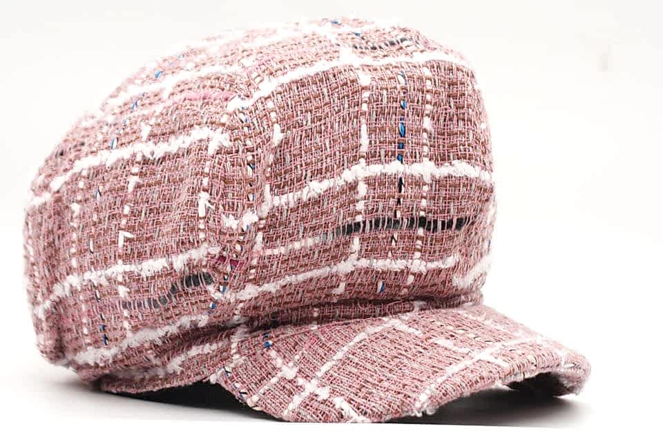 Kadın Yünlü Vintage Kasket Retro Kışlık Şapka