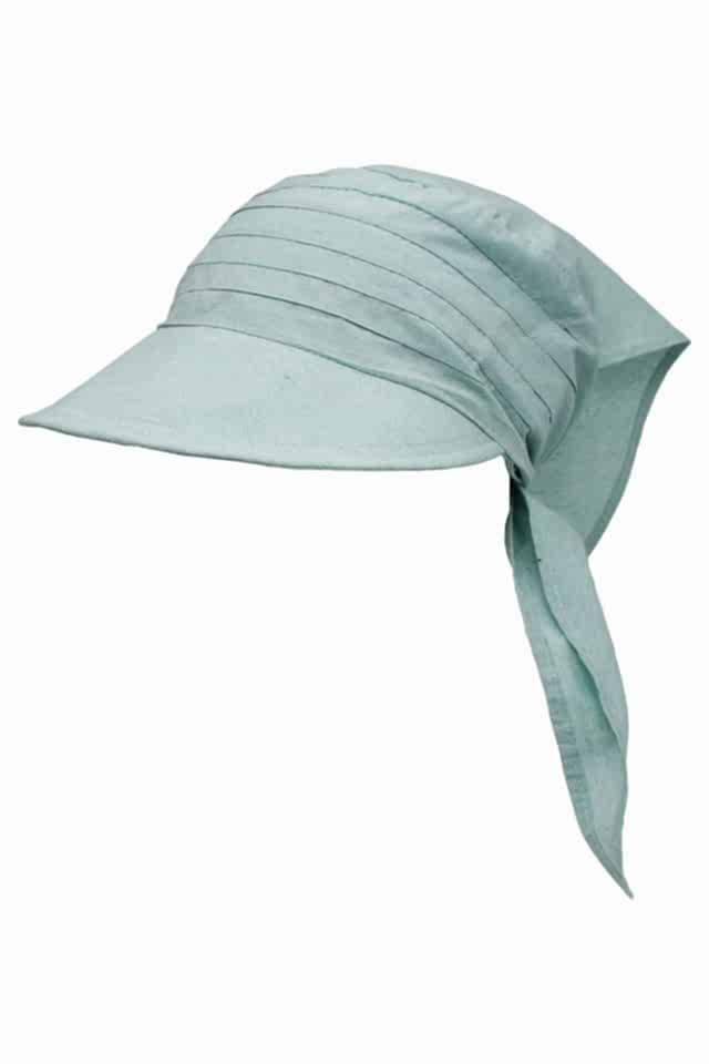 Safari Bağlamalı Su Yeşili Siperli Bandana Vizör