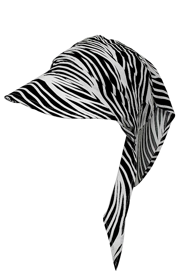 Safari Bağlamalı Siperli Bandana Vizör