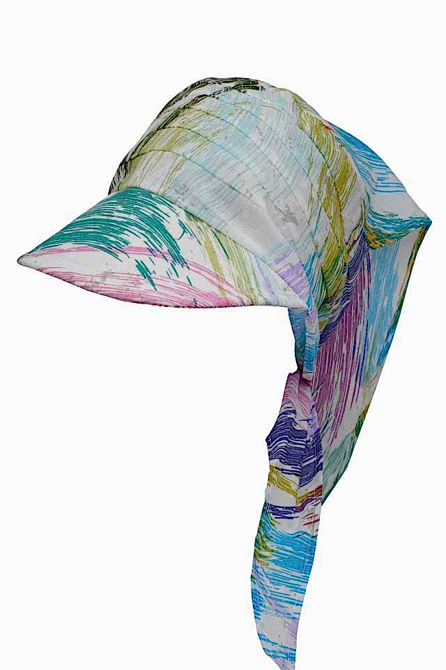 Safari Bağlamalı Siperli Bandana Vizör