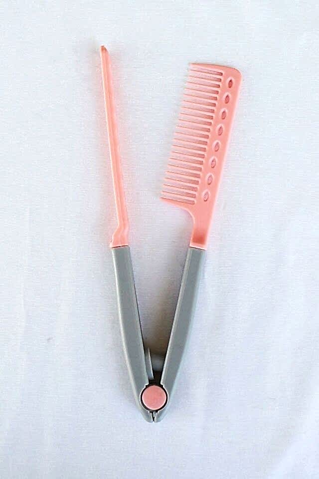 Pembe Renk Fön Aparat Tarak