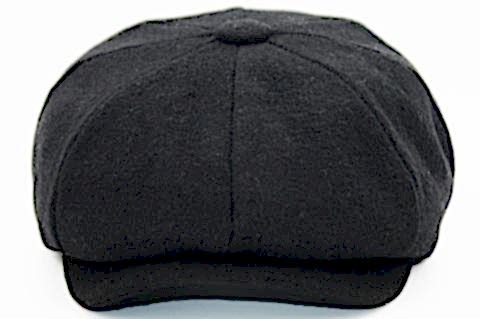 Peaky Blinders Şapka Newsboy Trend 8 Parça Kasket Siyah