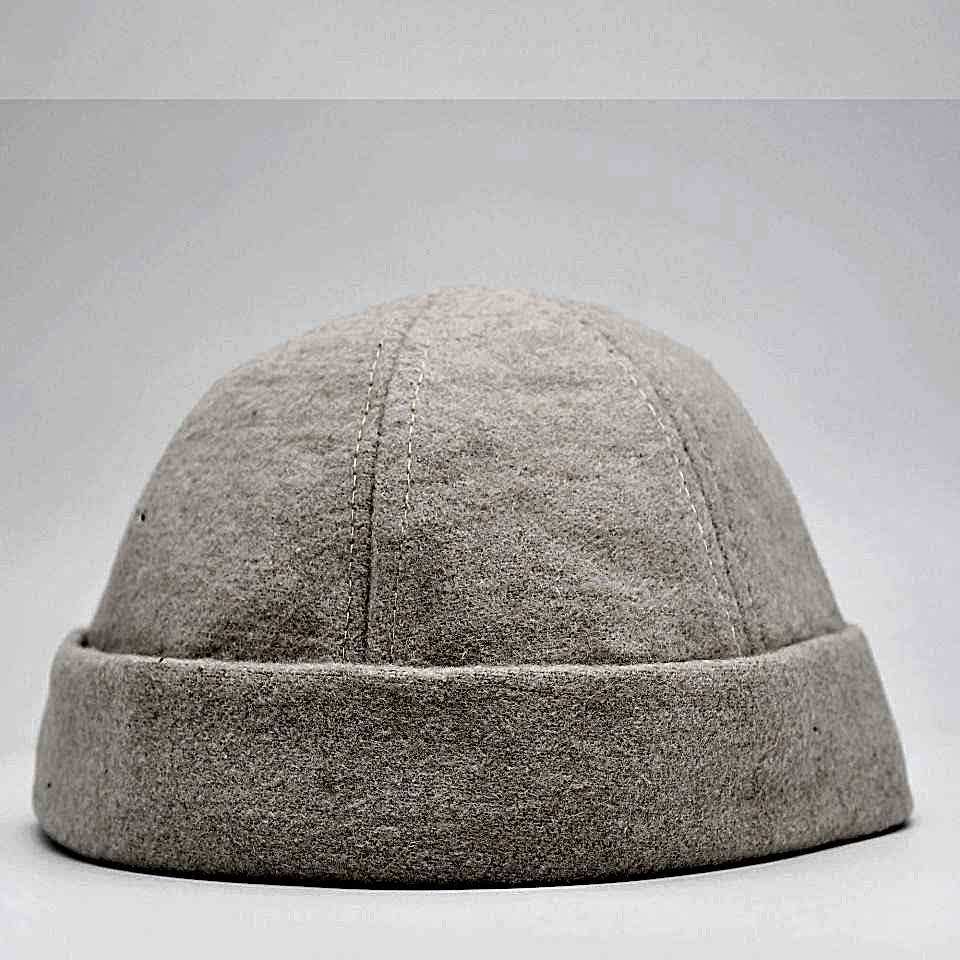 Etnik Desen Kısa Docker Şapka Vintage Cap Kasket