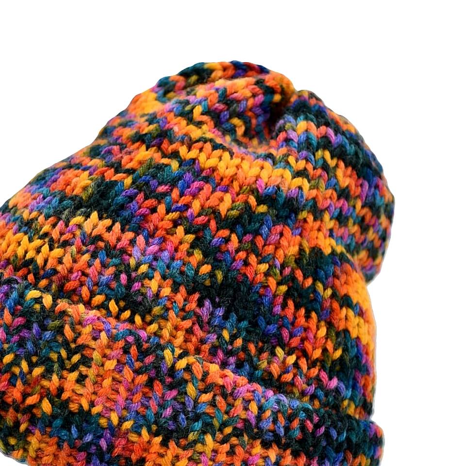 Kalın Kışlık Örgü Yün Kadın Bere