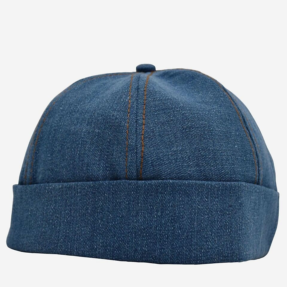 Kadın Kot Şapka Denim Sipersiz Cap