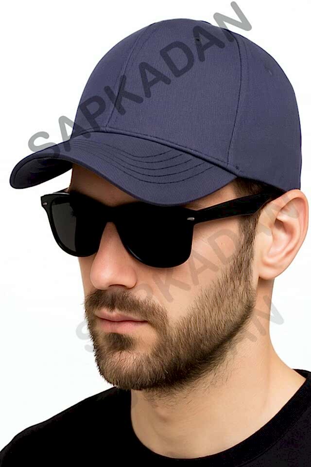 Unisex Ayarlanabilir Füme Spor Basic Şapka