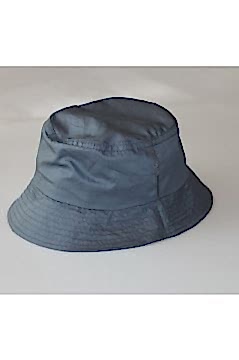 Düz Acık Mavi Kova Şapka Balıkçı Şapka Bucket Hat
